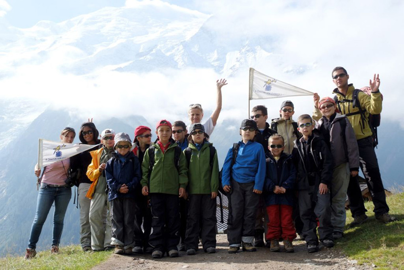 Visite du parc Merlet.