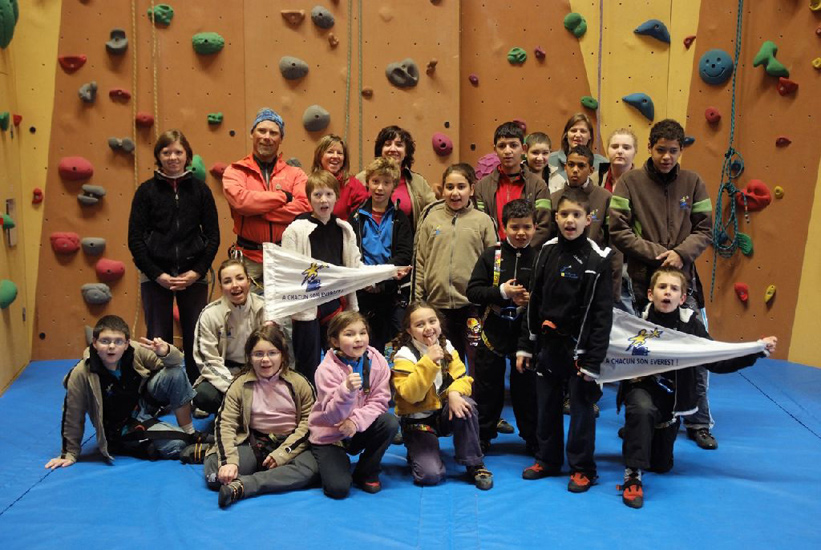 Escalade au programme.