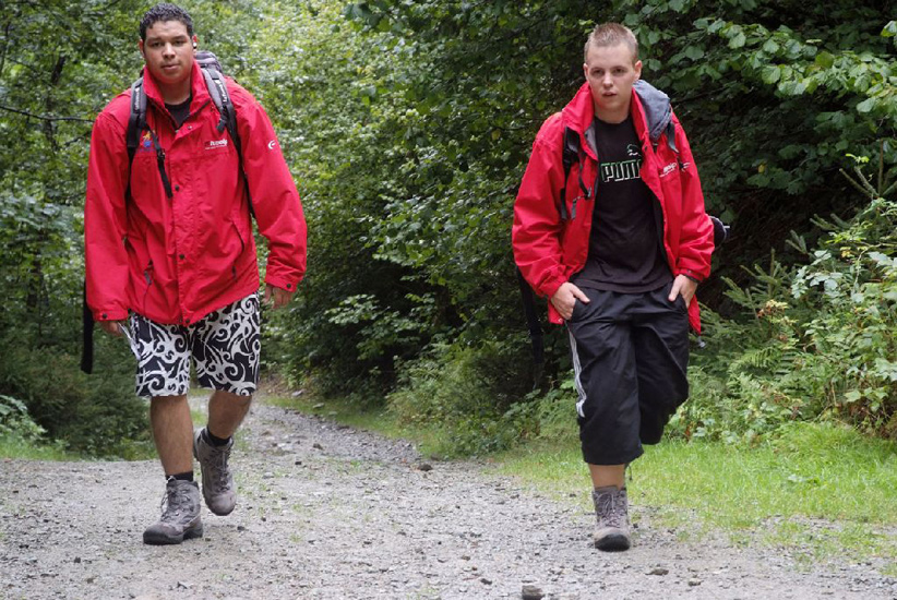 Alors les gars, ça vous plait la forêt chamoniarde ?