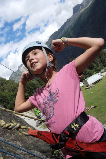 Elle est tout en haut Audrey et elle savoure ce moment !