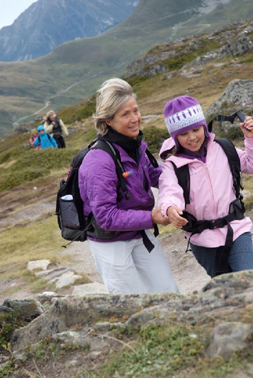Christine accompagne Camille jusqu’au bout, les sourires sont de sortie !