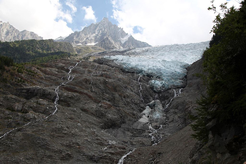 Et on s’offre une belle vue sur le glacier des Bossons pour finir !