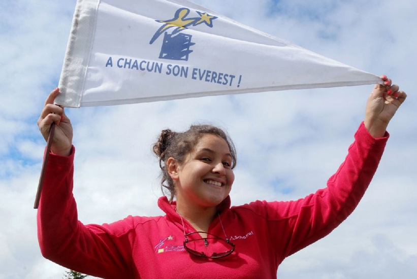 Pour marquer le coup, le sourire d’une grande championne :Maissa !