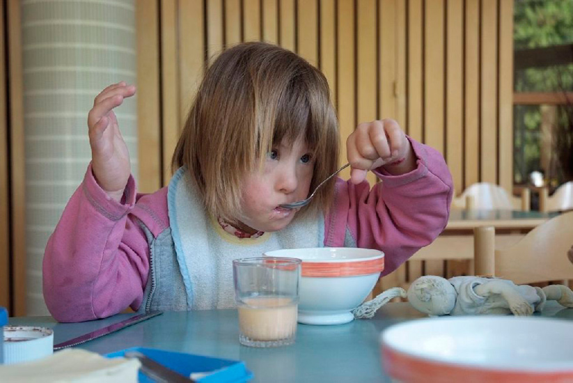 Pour se préparer à l’exploit, un bon petit déjeuner est obligatoire ! (Pauline)
