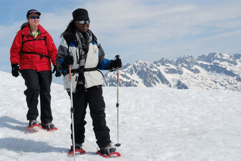 Retour sur la neige pour Béty, ça commençait à lui manquer !