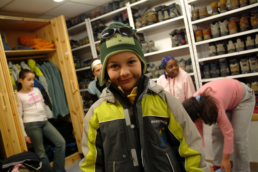 On dirait l’adorable fille des neiges ! (Maya).