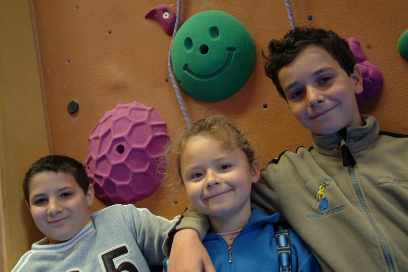 Accorte cordée ! Dylan, Justine et Corentin !