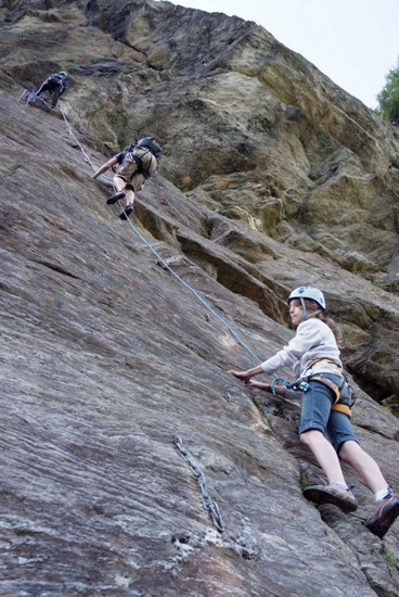 Première cordée à s’élancer sur la face nord de leur Everest, celle de Laure et Adrien !