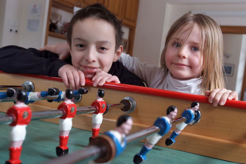 Que se soit au foot, en ski ou n’importe quoi, ce binôme est très dur à battre ! (Romain et Victoire)