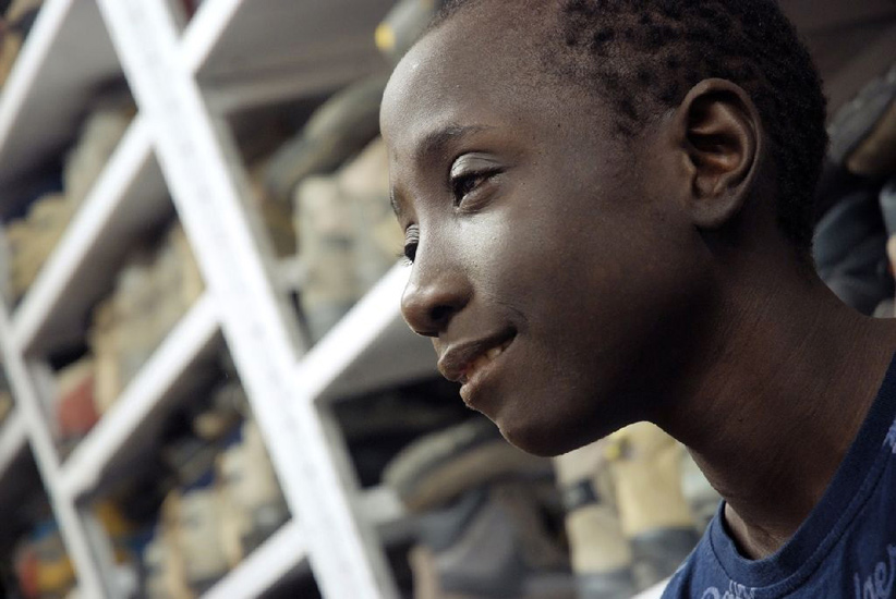 Ibrahima a déjà la tête dans les montagnes, il a hâte d’aller tout là-haut !