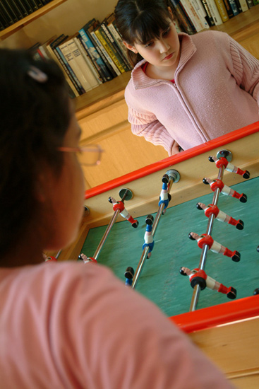 Bien sûr que le foot, ça plaît aussi aux filles ! (Alexia).