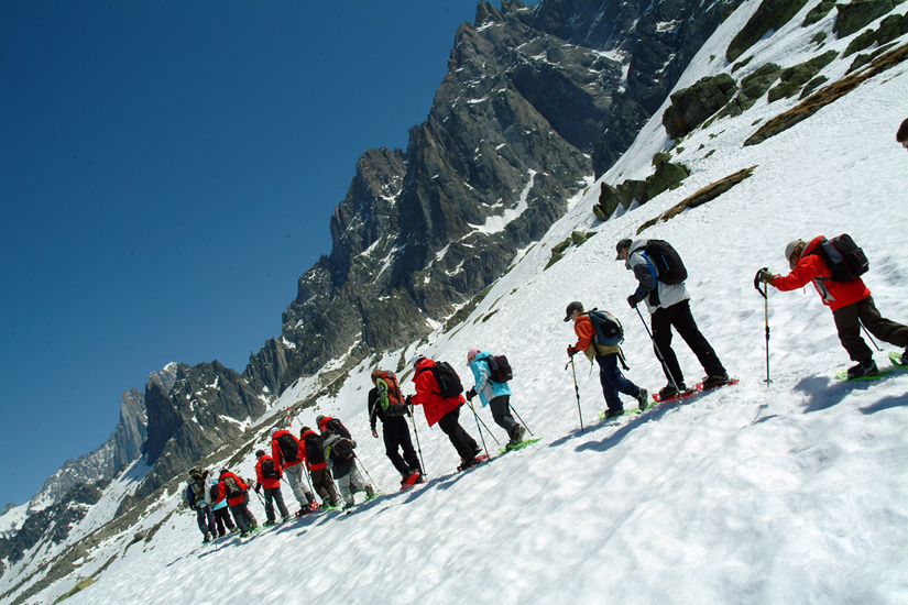 Allez, on longe la grande muraille des Alpes !