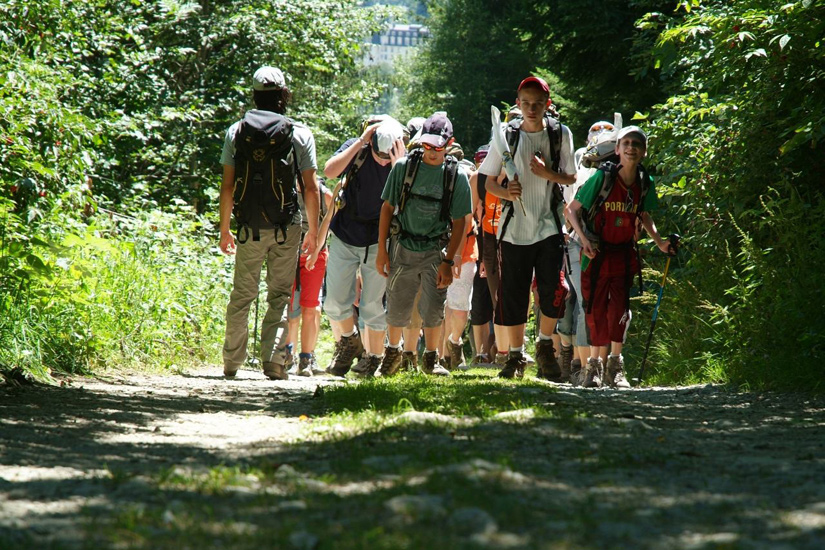 Et c’est parti pour la première épreuve de la semaine, la balade d’acclimatation !