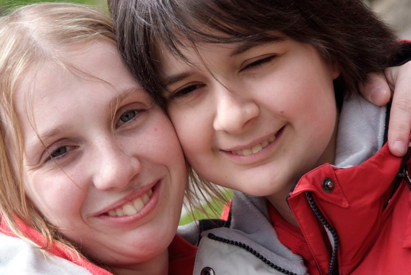 Belles de joues ! (Céline et Sabrina)