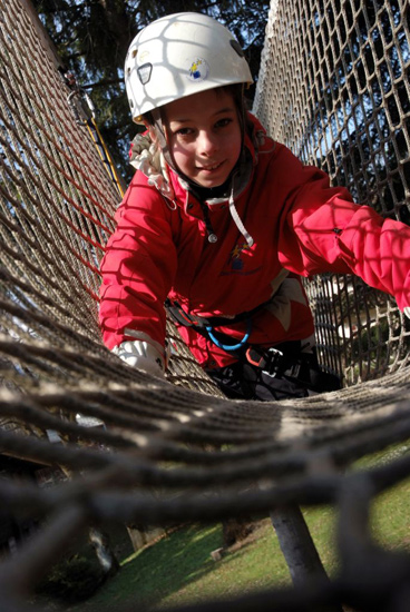 Parcours du combattant pour Antoine qui garde le sourire !