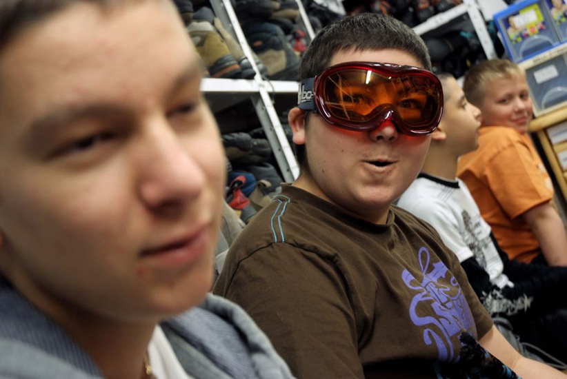 Et oui Dorian, ce genre de lunettes signifie qu’on va aller faire de belles expéditions !