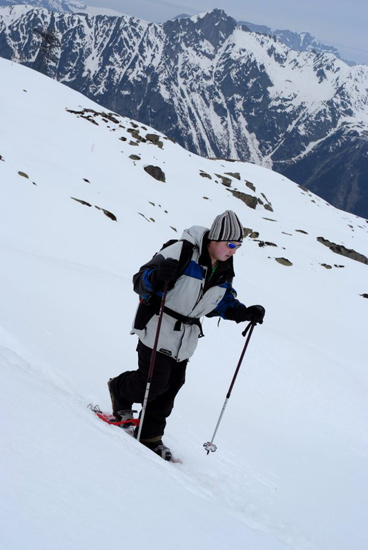Ce n’est pas Dorian qui va se laisser impressionner par ces montagnes !