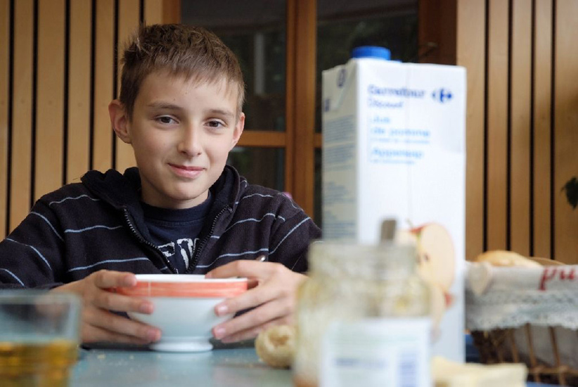 La clé de la réussite pour Thibaut ? Un bon petit déjeuner !