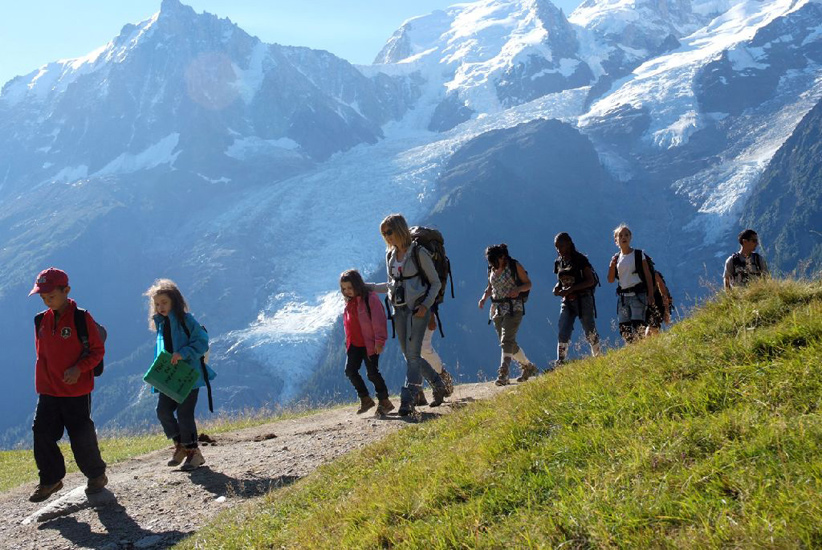 Sur fond de montagnes…