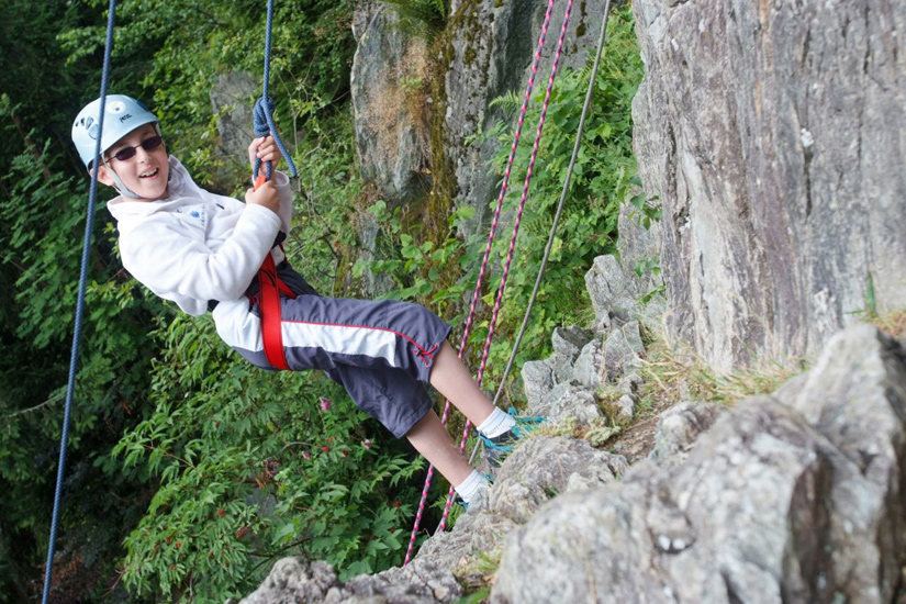 Admirer la position parfaite du rappel réalisé par Lucas !