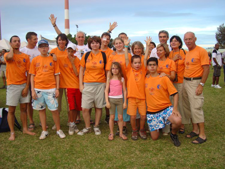 Les coureurs, nos 6 jeunes et les P
