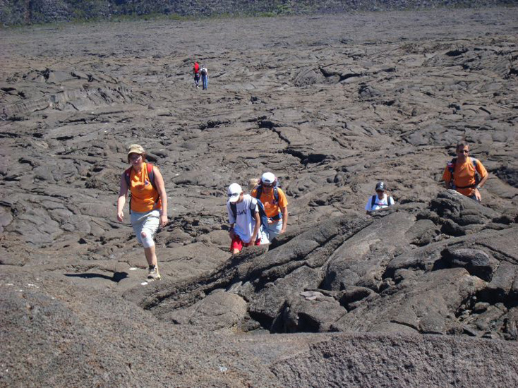 Volcan en vue !