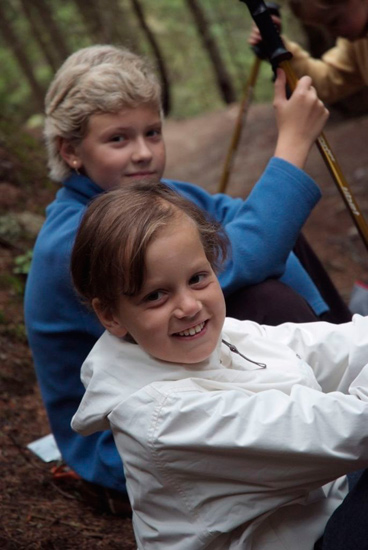 Deux belles de course en montagne : Mylène et Marguerite !