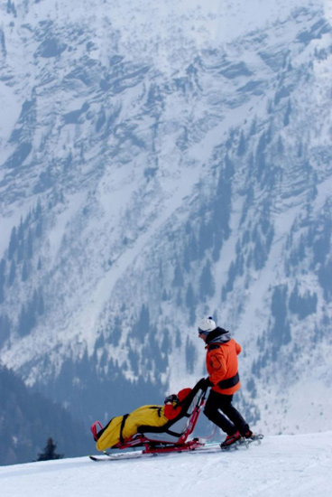 Nico a choisi le bolide avec vue panoramique.