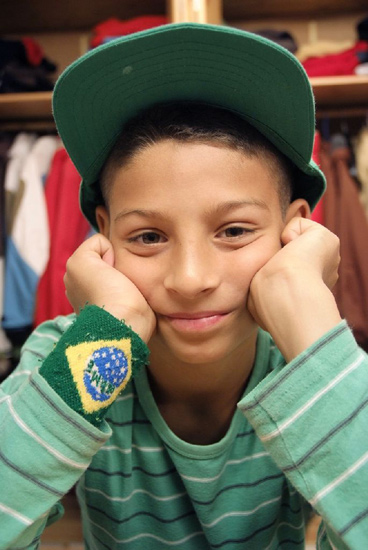 Rayan, fan du Brésil !