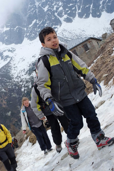 Sur la neige !