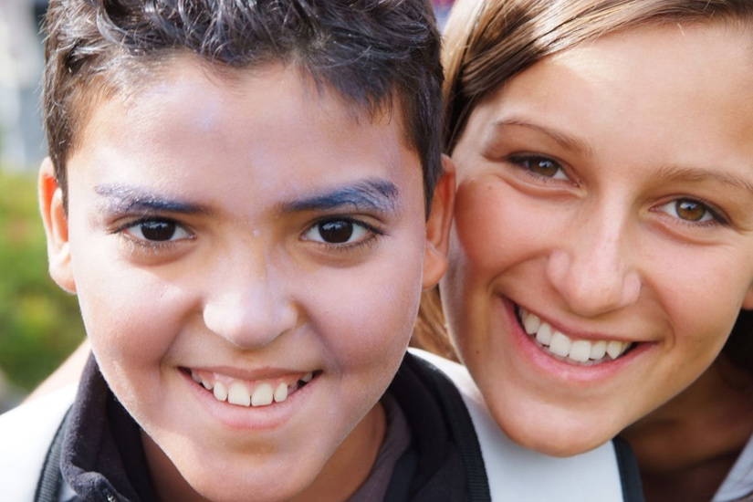 Malgré l’enjeu, les sourires de Mohamed et Marion !