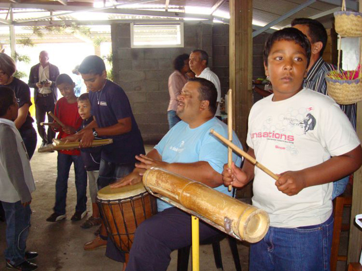 Doudou aux percussions...
