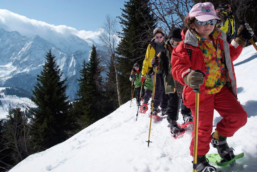 Après la forêt, le grand tapis blanc ! (Alyssa).