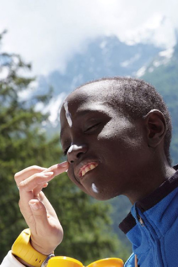Allez, on se pare de la peinture des aventuriers et en avant ! (Ibrahima)