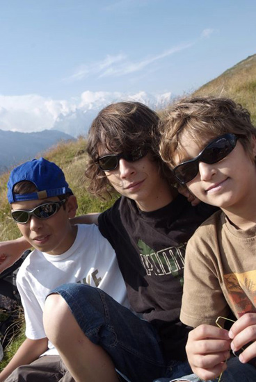 Mais je rêve où ce sont les « Everest Brothers », les rockers des montagnes ! (Guillaume, Arthur et Pierre)