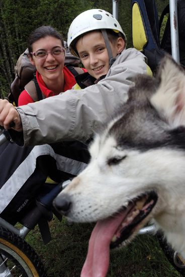 On ne tire pas la langue quand je prends une photo, ok le chien ? (Thibaut)