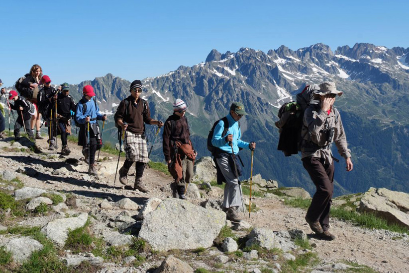 On ne double pas en montagne…