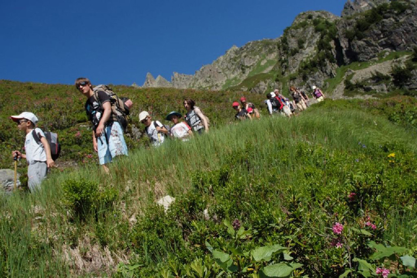 Que de bonheur ! Nous sommes tout de même sur le GR Tour du Mont-Blanc !