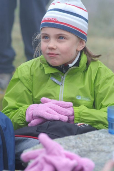 Petite au bonnet et les gants ! (Elisa)