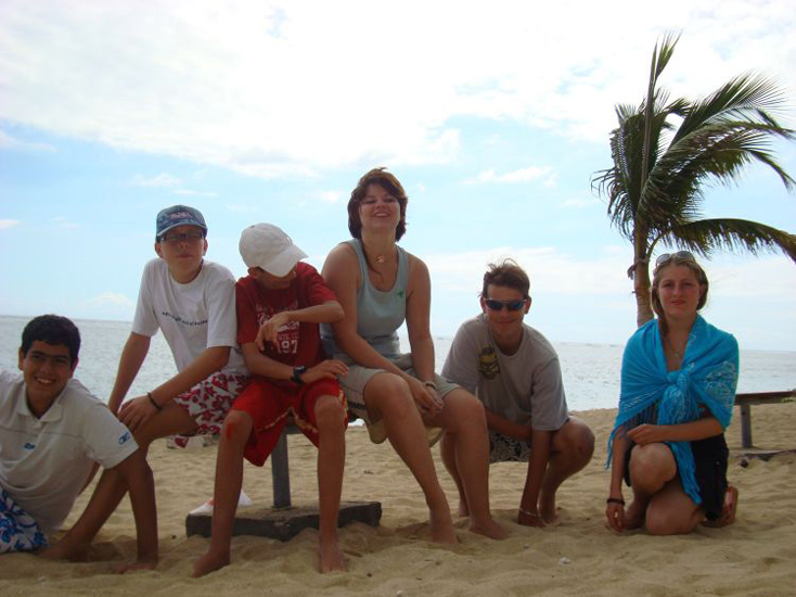 Pause sur la plage