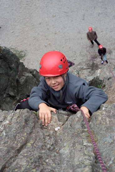 Antoine, franchit son 1er gros obstacle, avec brio et le sourire !