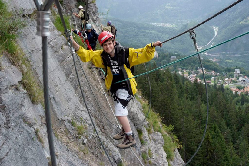 Ils pensaient me faire peur avec leur pont de singe, et bien c’est réussi ! (Julien)
