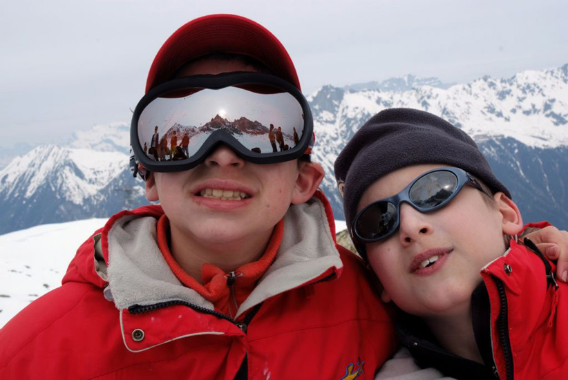 Des montagnes derrière, des montagnes devant dans les lunettes de Kévin, on est cerné !!! (Vincent)