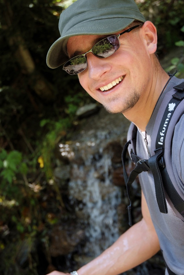 Sourire de Jérémy.