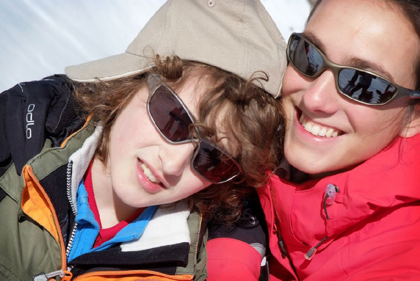 Pause soleil : Victorien en compagnie de Clémence !
