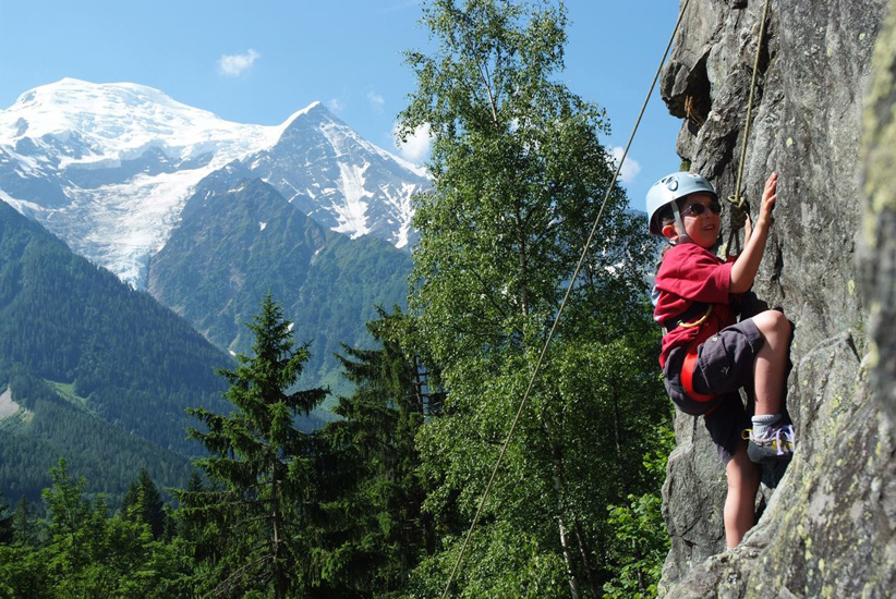 Très appliqué, Julien est prêt à dépasser la cime du Mont Blanc !