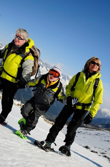 Certains demandent assistance le temps d’une difficulté…. Nous sommes bien entourés et ne nous faisons aucun souci ! (Alexis, Martine et Christine)