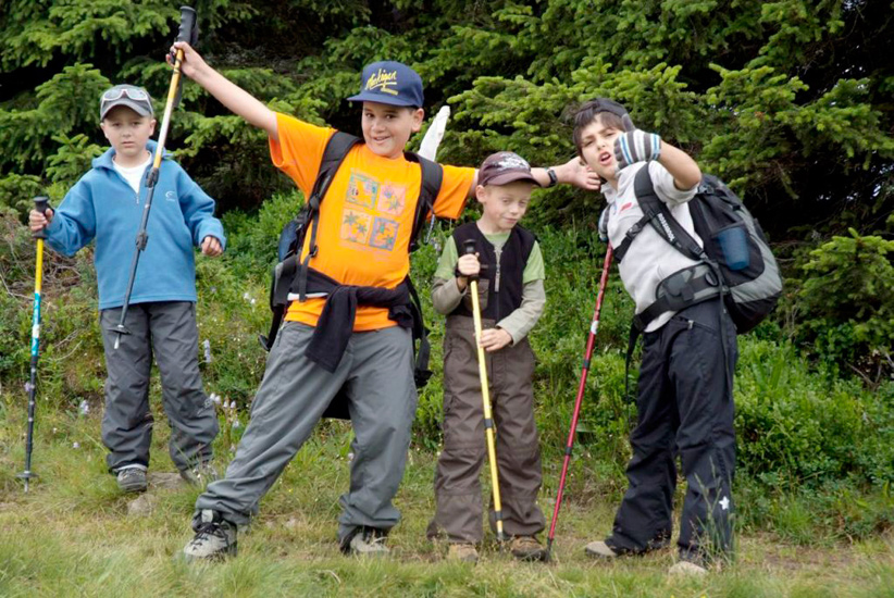 Nous, la montagne, elle nous donne des ailes ! (Corentin, Cédric, Jérémie & Valentin)