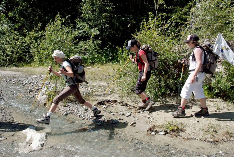 Il n’est vraiment pas facile à atteindre ce glacier ! (Aïcha, Mégane & Camille)