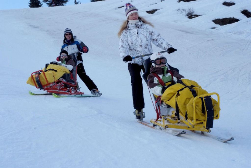 Clara elle est plutôt taxi des neiges !